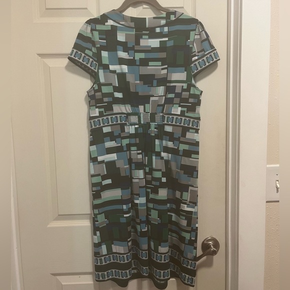 BCBGMaxAzria geometric patterned dress - Picture 2 of 5